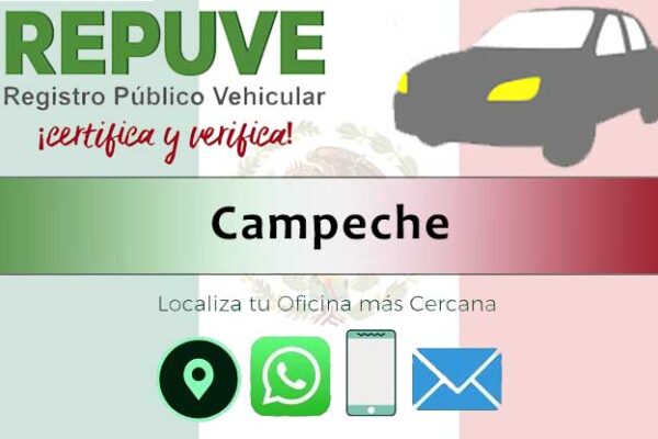 Consultar REPUVE Campeche
