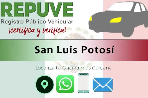 Consultar REPUVE San Luis Potosí